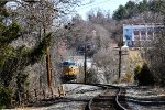Approaching the Staunton Station